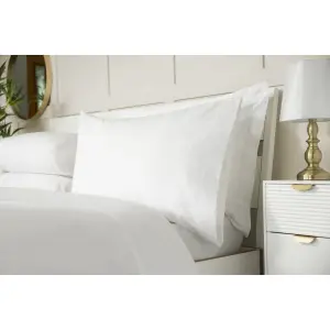 Belledorm Egyptian Cotton Deep Fitted Sheet White (Double)