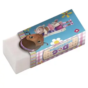 Doc McStuffins Logo Erasers (Pack of 4) Multicoloured (One Size)