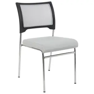 Beliani Retro Set of 4 Chairs SEDALIA Grey