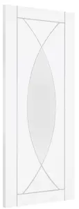 Internal Pesaro White Primed Fire Door 1981 x 762 x 44mm (30")