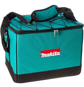 Makita 16" 41cm Canvas Nylon Hard Base Tool Bag Toolbox Toolbag + Strap x 2