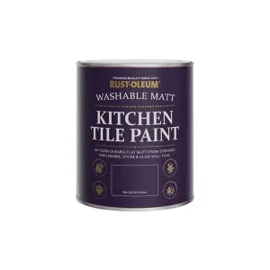 Rust-Oleum Empire Red Matt Kitchen Tile Paint 750ml