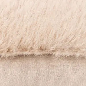 Paoletti Stanza Faux Fur Feather Filled Cushion