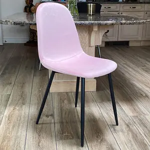 Fabela Upholstered Dining Chairs Pink