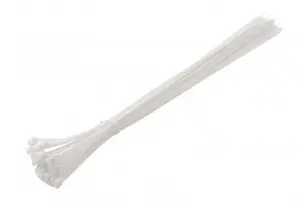 Cable Ties White Nylon Zip Tie Wraps Strong Various Sizes 3,6 x 140 mm 50 pack