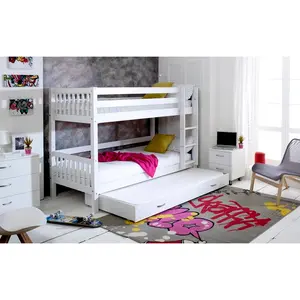 Solorzano European Single (90 x 200cm) Standard Bunk Bed