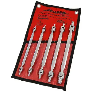 Star Key Swivel Head Wrench 5 Piece Torx Key Set Swivel (CT1384)