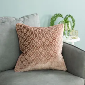 Paoletti Avenue Jacquard Polyester Filled Cushion