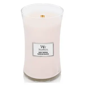 WoodWick Candle Sheer Tuberose Large Hourglass