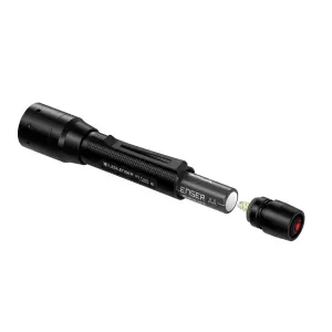 Ledlenser P5 Core AA Battery 150 Lumen with Wrist Strap Hand Torch For Plumbers Electricians and DIY