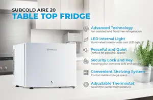 Subcold Aire20 LED Mini Fridge  White