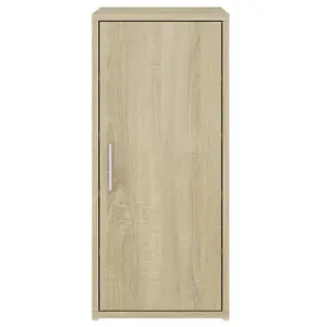 Berkfield Shoe Cabinet Sonoma Oak 32x35x70 cm Engineered Wood