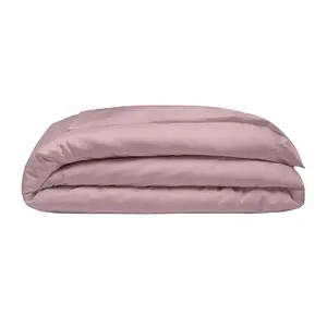 Belledorm 400 Thread Count Egyptian Cotton Oxford Duvet Cover Blush (Double)