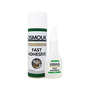 Osmo Mitre Adhesive (50g) + Accelerator (200ml)