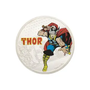 Marvel Limited Edition .999 Silver Plated Thor Collectible Coin