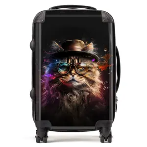 Siberian Cat Splashart Suitcase - Cabin