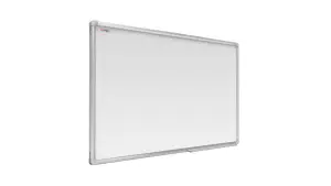 ALLboards Whiteboard dry erase ceramic surface aluminium frame 150x100 cm P3