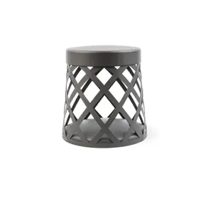 Luminosa Shadow LED Outdoor Pedestal Light Dark Grey IP65