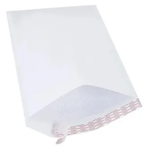 50 x Size 8 (260x345mm) White Padded Bubble Lined Postal Mailing Shipping Envelopes