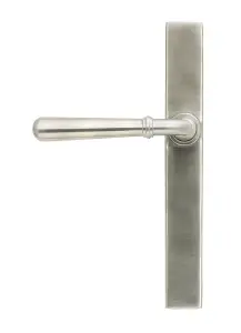 Satin Marine SS (316) Newbury Slimline Lever Espag. Latch Set