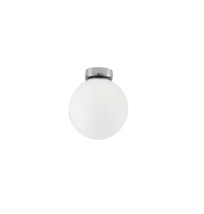 Luminosa LAMPD Globe Ceiling Light White 15x17cm