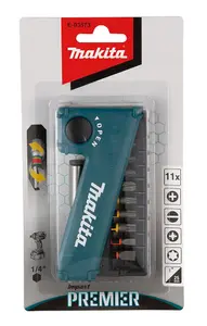 Makita 11 Piece Impact Premier Torsion Screwdriver Bit Set + Magnetic Bit Holder