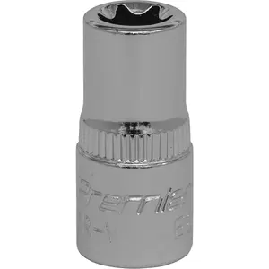 E8 TRX Star Socket Bit - 1/4" Drive - Premium Quality with Knurled Grip