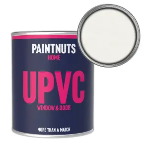 PaintNuts UPVC Door & Window Gloss Paint - Traffic White - 250ml Tin (RAL9016)