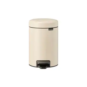 Brabantia NewIcon 3 Litre Soft Closing Pedal Bin Soft Beige