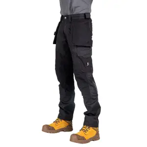 Mascot Accelerate Trousers with Holster Pockets (Black)  (46.5) (Leg Length - Long)