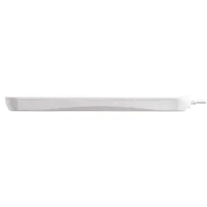 Masterplug BSG210N White 6 Gang 13A Extension Lead 2m