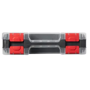 Hardys 32cm Double Layer Plastic Toolbox Storage Compartment DIY Organiser Tray Case