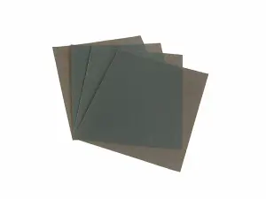 Faithfull Wet & Dry Paper Sanding Sheets 230 x 280mm Medium 4 FAIAWDP4M