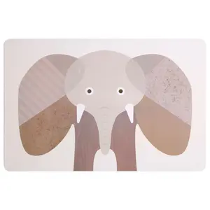 Maison by Premier Effy Set Of 2 Elephant Placemat And Coaster