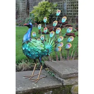 Degraff Bird Animals Weather Resistant Metal Garden Statue