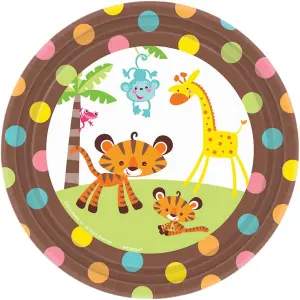 Fisher Price Disposable Plates (Pack of 8) Multicoloured (One Size)