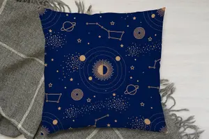 Cushions - magic night sky map (Cushion) / 45cm x 45cm