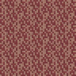 Galerie Natural Fx Red Tessera Embossed Wallpaper