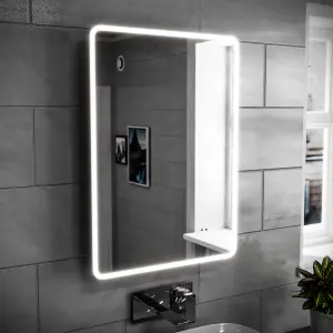 Nes Home 500 x 700mm Motion Sensor Bathroom LED Mirror Shaver Socket Demister