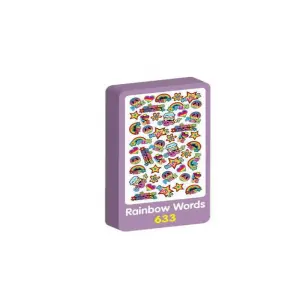 Purple Peach Rainbow Sticker Sheet (Pack of 12) Multicoloured (One Size)