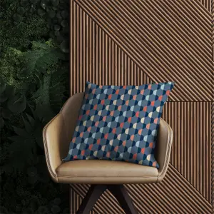 Geometric Pattern Outdoor Cushion 45cm x 45cm