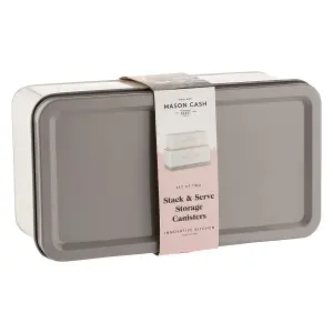 Set of 2 Innovative Rectangular Tins