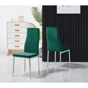 Side chair Set Gabrielle (Set of 2) Green