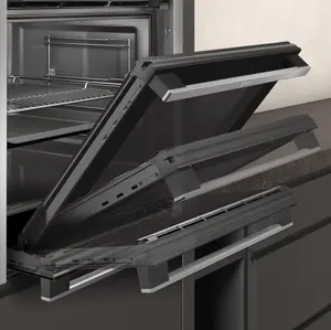 NEFF B6ACH7HH0B Built-in Pyrolytic Single Multi-function pyrolytic Oven - Black stainless steel effect