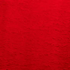 Rug HUARTE Short Pile Soft and Washable Red 80x250 cm