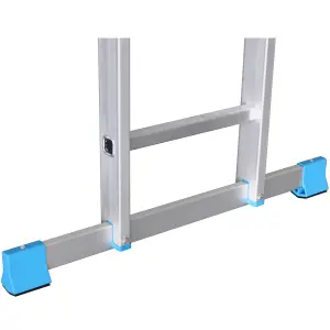 Mac Allister 3-way 3.3m Aluminium Combination Ladder