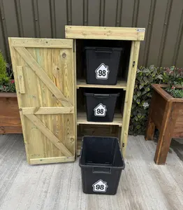 Simply Wood Signature Recycling Box Store