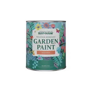 Rust-Oleum Pink Champagne Satin Garden Paint 750ml