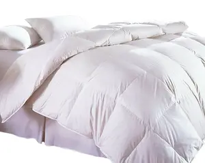 Just So Home Luxury Goose Feather & Down Duvet 100% Cotton Downproof Cover (Double, 10.5 tog)