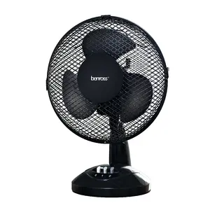 Benross 43919 9-Inch Black Standing Desk Fan